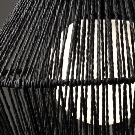 Suspended lamp Freya Fr5405PL-01B Cottage, 360x360x450 mm, E14, 1x40W, black color-4