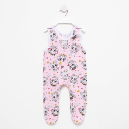 Long -drawers are long children, pink color, height 56 ​​cm