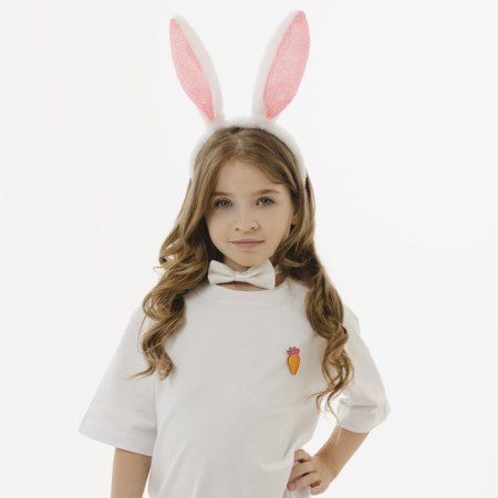 Carnival costume "Zayushka", rim - ears, tail, butterfly, thermonacleka-5