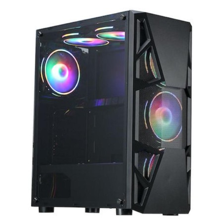 Formula CL-3303B RGB case, without PSU, ATX, MIDI-Tower, Black