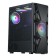 Formula CL-3303B RGB case, without PSU, ATX, MIDI-Tower, Black