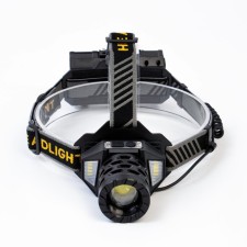 Battery voltage flashlight, 50 watts, 4500 mAh, 2000 lm, xhp, LED, USB, 4 modes