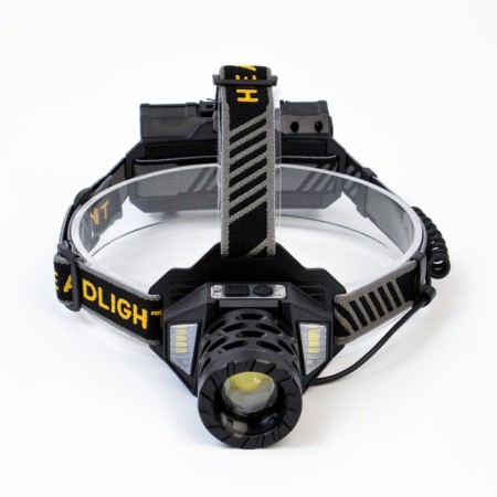 Battery voltage flashlight, 50 watts, 4500 mAh, 2000 lm, xhp, LED, USB, 4 modes
