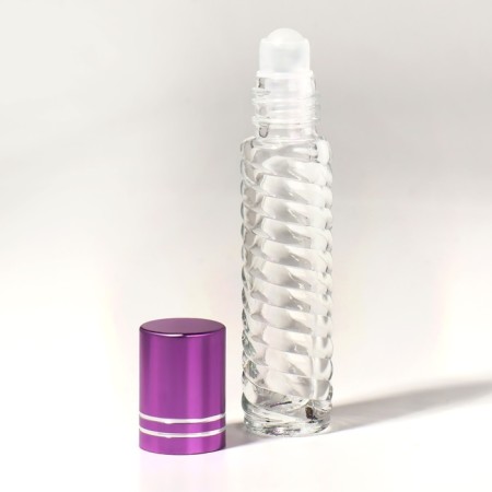 Window bottle for perfume "Weaving", with a roller, 5 ml, color mix-7