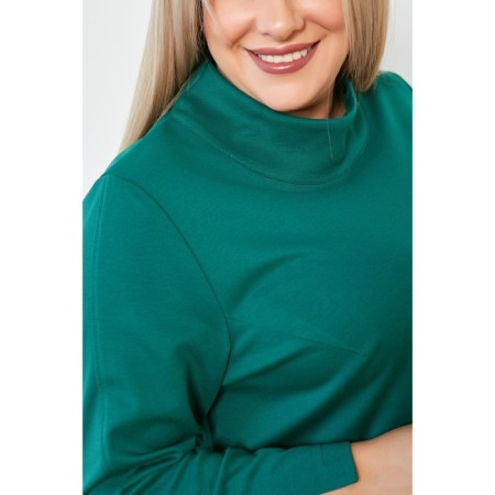 Women's dress, size 60, green color-5