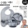 Set for feeding: bib, plate 2pcs, glass, devices, m & b, gray