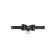 Pecado BDSM chocker-sewer, with a butterfly and a ring, genuine leather, black