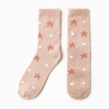 Women's socks, beige color, size 36-40