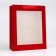 Packet Holography with a window, "red", m 32 x 25.5 x 11 cm