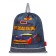 Frame backpack 39 x 29 x 17 cm, Across 410, filling: bag, pencil case, purple ACR22-410-2