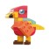 Children's Funky Toys Constructor "Parrot", with large blocks, 26 parts