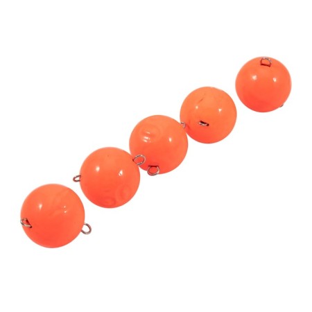 Cargo Cheburashka painted collapsible Yaman 5 pcs., 60 g, orange-3