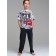 Pajama for the boy PlayTode: T -shirt and trousers, height 176 cm
