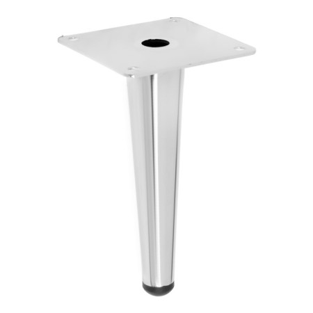 Furniture Furniture Cappio OP08, h = 150mm, thick thickness 1.8, color chromium