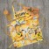 Apron "Ethel: Yellow" 70x60 cm, 100% cotton, sarzha 190 g/m²