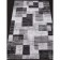 Rectangular carpet Merinos Platinum, size 100x200 cm, Gray color