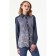 Female shirt, size 48, blue, blue color