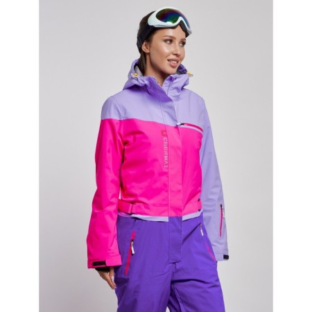 Combineson ski female winter, size 48, purple color-9