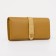 Women's wallet on magnets, yellow color