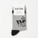 Men's socks "The best dad in the world" Color gray, size 41-44 (27-29 cm)