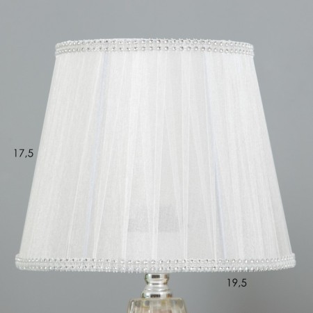 Battle lamp with the backlight "Damon" 1x40W E27 220V white 21x21x33 cm Risalux-2