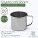 Magic mug "Maili", 350 ml, d = 8.5 cm, chrome color