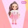 Fashionable hinge doll "Mika" in a dress, mix