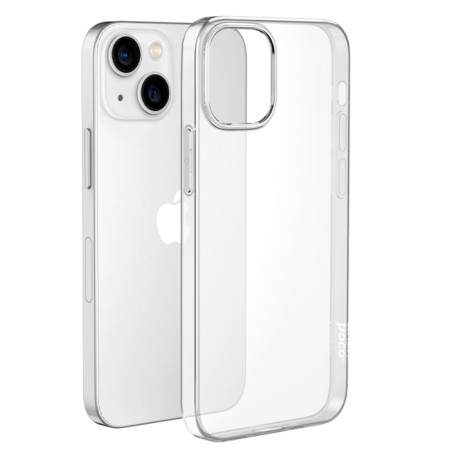 Hoco Case for iPhone 15, silicone, thickness 1.1 mm, transparent-1