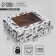 Box a gift team with a window, packaging, “best”, white, 27x10x21 cm