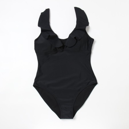 Swimsuit female adhesive minku color black, size 46-4