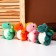 Soft toy "Dragon" on a key fob, 13 cm, color mix