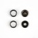 Shirt, open button, d = 9.5 mm, black nickel color