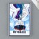 Acrylic magnet "Murmansk" 5.2 x 7.7 cm