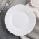 Plate flat Trianon, d = 15.5 cm, white color