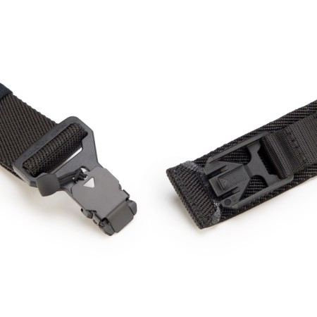Tactical belt, trouser "Flex" magnetic buckle, size m, up to 100 cm, black-1