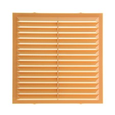 Ventilation ERA 1313 s, 138 x 138 mm, indescribable, overhead, with a grid, beige