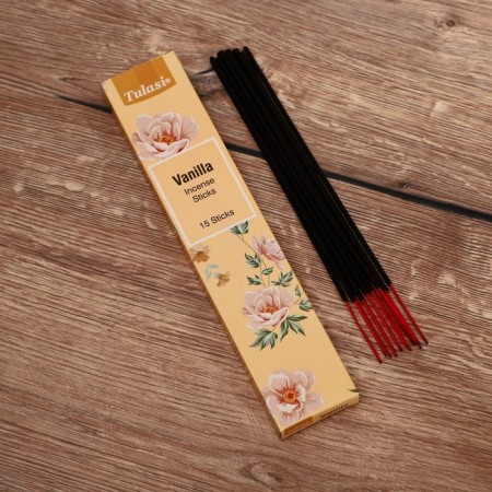 Incense "tulasi" 15 fragrances vanilla