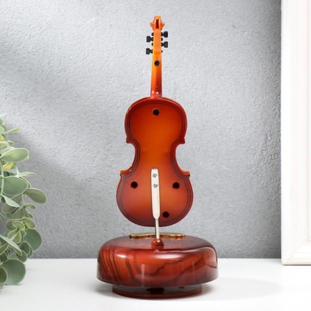 Souvenir plastic Mechanical "Violin" 21x9.5x9.5 cm-2