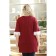 Female dress, size 52, burgundy color