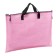 A3 folder with handles, PVC, lightning from above 20mm, Devente Armor, 450x330mm, pink