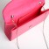 Female bag on a magnet, pink color