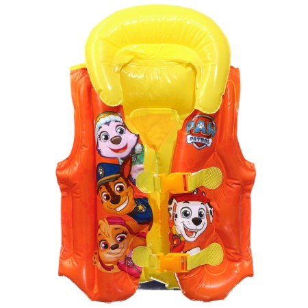 A inflatable vehicle vesting Patrol, for swimming, children's, yellow color