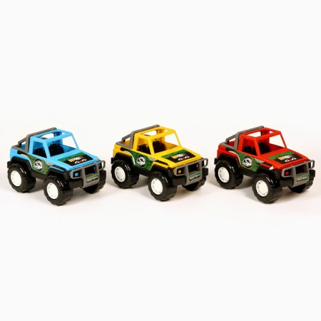 Plastic machine "SUV" 22 x 13 x 14 cm, mix-4