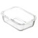 Smart Solutions baking and storage container, with bamboo lid, 370 ml