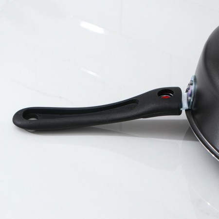 Socialist Forever, D = 24 cm, removable handle, glass cover, anti -stick coating, black color-5