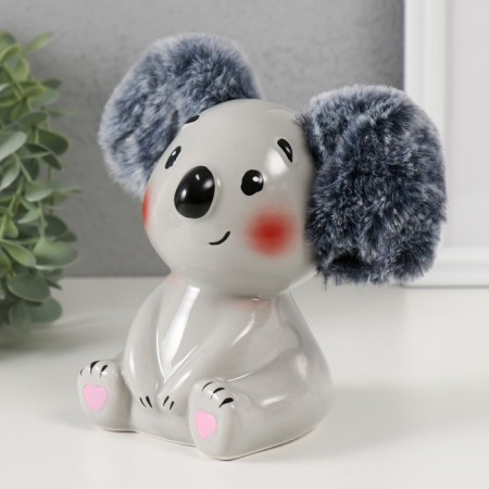 Копилка керамика "Милая коала" 14х10х15 см-3