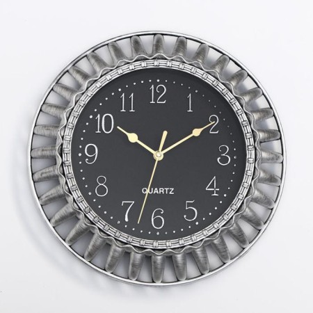 Watching clock, series: interior, "Epinet", discrete move, D-27 cm, dial 17 cm