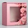 Gift-bearing box folding, packaging, “delicate roses”, 14 x 14 x 8 cm
