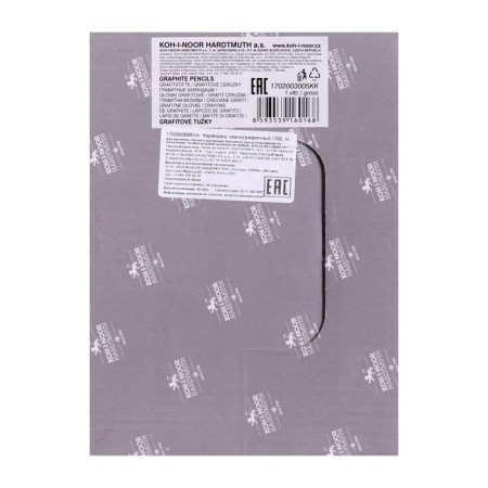 Chernographic pencil 2.0 mm, Koh-I-Noor 1702/3 H, l = 175 mm-10