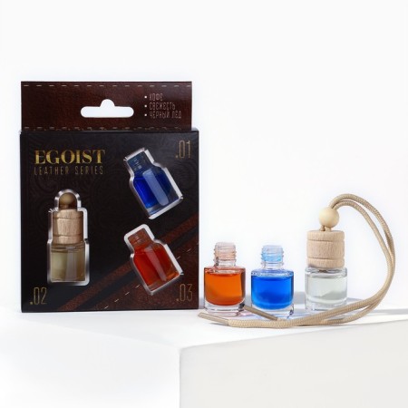 A set of flavorings with a replaceable block of coffee, freshness, black ice